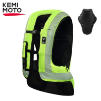 Motorcycle Jacket Air-bag Vest Reflective Safety Jacket Airbag Racing Riding Protective Gear Motorbike Wear-resistant Moto Vest
