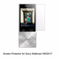 2pcs LCD PET Film Anti-Scratch/ Anti-Bubble / Touch Responsive Screen Protector for Sony Walkman Music Player Sony NWZA17 MP3