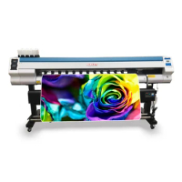 70cm/1.3m/1.8m/2.5m/3.2m Digital Inkjet Printer Eco-Solvent Printer for Banner Vinyl Sticker Wallpaper Printing machine