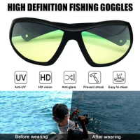 Night Driving Glasses Fashion Goggles Bicycle Motorcycle Cycling Motocross Sports Sunglasses Vision Polarized Eyewear Running