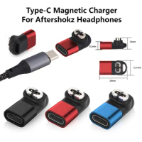 Magnetic Earphone Charger Adapter Type-C Converter For AfterShokz AS800 Bone Conduction Bluetooth Headphone Charging Adapter