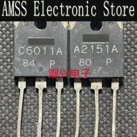 AMSS 2pair Used A2151 C6011 A2151A C6011A 2SA2151A 2SC6011A audio amplifier matching tube, original 