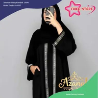 [P R O M O] Gamis Abaya Madinah Arabic Style Premium Renda Bordir Terbaru Abaya Lebaran Kekinian Vir