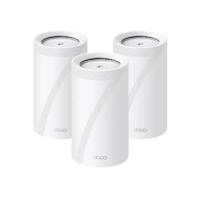 【TP-Link】Wi-Fi 7 BE11000 三頻 2.5G 真Mesh 無線路由器 分享器(支援AI筆電/透天厝/Deco BE65 三入組)