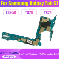 Unlocked Mainboard For Samsung Galaxy Tab S7 T870 T875 Motherboard Good Working For Samsung Tab S7 T870 T875 Logic Board