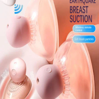 Breast Enlargement Massage Nipple Stimulation Vibrator Licking Clit Vagina Clitoris Vacuum Sucker Famale Electric Adult Sex Toy