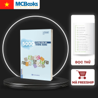 [MCBooks] Sách 5000 Từ Vựng Tiếng Hàn Thông Dụng Dành Cho Người Học Tiếng Hàn