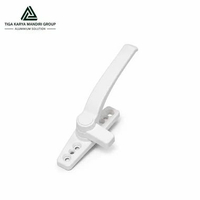DEKKSON Casement Handle Rambuncis CH 425 Alumunium PUTIH,KANAN