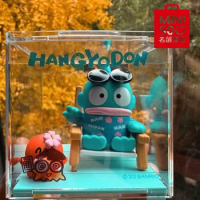 Miniso Hangyodon Worry Free Life Series Micro Box Blind Box Action Figure Decorative Model Birthday New Year Gift For Kids