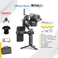 Produk Baru!! - Brica B-Steady MULTIMATE - 3 Axis Mirrorless Compact Camera Gimbal - Black - Free T-