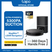 Tapo RV20 Max Plus I 5300Pa Suction I MagSlim LiDAR Navigation Robot Vacuum I Smart Cleaning