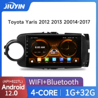 JIUYIN AI Voice 2 din Android Auto Radio For Toyota Yaris 2012 2013 20014-2017 Carplay Car Multimedia GPS 2din autoradio