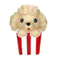 Cartoon Animal Cute Christmas Poodle Funny Children Squishy Toys Slow Rising Fruits Scented Squishies Stress Relief Toy 11*8 CM