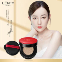 LERFM Flower Yang Makeup Holding Flawless Air Cushion Lightweight, Breathable, Natural Naked Makeup Brightening and Beautifying