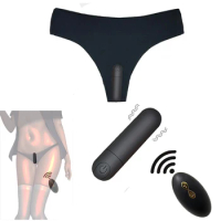 10 Functions New Vibrating Panties Wireless Remote Control Strap on Underwear Vibrator for Women Sex Toy dropshipping