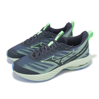 Mizuno 慢跑鞋 Wave Rider GTX 2 男鞋 超寬楦 藍綠 防水 支撐 波浪片 運動鞋 美津濃 J1GC2480-51