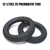 12 inch 12 1/2X2.75 Tyre 12.5 X 2.75 Outer Tire or Inner Tube for 49cc Motorcycle Mini Dirt Bike MX350 MX400 Scooter Wheel