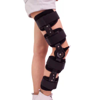 Knee Brace Adjustable Hinged ROM For Recovery ACL MCL &amp; PCL Injury Medical Orthopedic Support Stabilizer After Surgery Universal