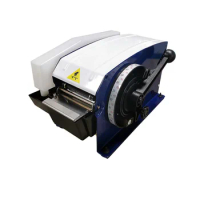 Semi automatic wet water activated kraft paper gum tape cutter dispenser machine