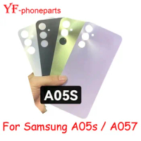 AAAA Quality 6.7" Inch 10Pcs For Samsung Galaxy A05S A057F A057M Back Battery CoverHousing Case Repair Parts