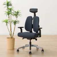 【NITORI 宜得利家居】人體工學椅 電腦椅 事務椅 辦公椅 DUOREST P OC903 BK(人體工學椅 電腦椅)