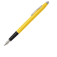 【CROSS】經典世紀系列海洋水系色調貝殼珍珠黃鋼筆(AT0086-126)