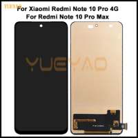 TFT incell LCD For Xiaomi Redmi Note 10 Pro 4G M2101K6G Display Touch Screen Digitizer Assembly For Redmi Note 10 Pro Max Screen