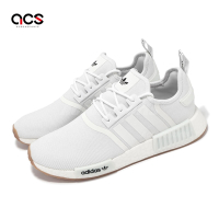 adidas 休閒鞋 NMD R1 男鞋 女鞋 白 Boost 緩衝 網布 襪套式 情侶鞋 愛迪達 GZ9260