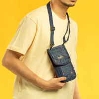 DOMPET HP- DOMPET KARTU - GREATS  FRENZY BIRU DONGKER Uang