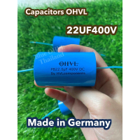COD. C เสียงกลาง OHVL 22uf400v made in Germany (ราคาต่อชิ้น)