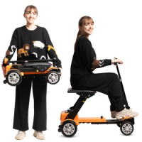 Enhance Perfect Transformer Travel Foldable Mobility Scooter 4 Wheel Electric Convenient for Elderly Handicapped CE 24V custom