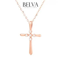 Liontin Berlian Salib - Belva Jewellery - BAPDBW03377 Liontin