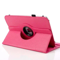 Universal 8 inch Tablet Case 360 Degree Rotating Leather Case Adjustable Cover For Sony Xperia Z3 8.0 Compact SGP621 SGP641