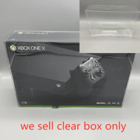 PET Box Protector For Xbox one X X1X Console Transparent Collect Boxes For Microsoft Shell Clear Display Case