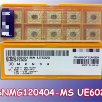 SNMG120404-MS UE6020 carbide inserts for lathe SNMG120408-MS UE6020 10PCS
