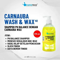 CARNAUBA WASH & WAX - NANOTECH PROTECTION - WASH AND WAX SHAMPOO MOBIL