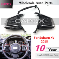 CAPQX For Subaru XV 2018 Steering Wheel Switch Combinatio Switch Multifunction Steering Wheel Audio Button