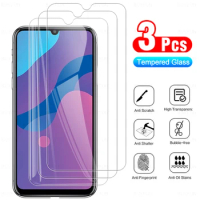 3Pcs Protective Tempered Glass On The For Honor 8c 8s Screen Protector For Honor 9 Lite 9x lite 9a Phone Protection Cover Film