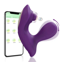 APP Bluetooth Control Wearable Vibrator for Women Clitoris Stimulator G Spot Vibrating Wear Panties Adult Vibrating Sex Toy