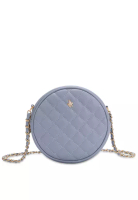 Swiss Polo Women's Casual Chain Sling Bag / Crossbody Bag (Tas Selempang Wanita) - Biru