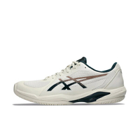 Asics Solution Swift Ff 2 [1041A466-200] 男 網球鞋 法網 穩定 靈活 米 深藍
