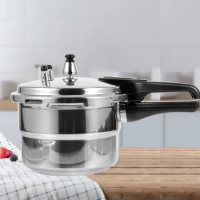 Pressure Cooker Pot Canning Stove Cooking Induction Top Gas Steamer Instant Canner Aluminum High Steaming Stewing Jars Tall Cook