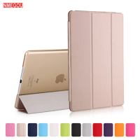 Luxury Tablet Shockproof Smart Leather Stand Case Cover for Apple IPad Pro 12.9 Inch 2021 2020 2018 I Pad 12 9 2017 Wake Coque