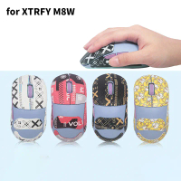 สติ๊กเกอร์เมาส์, สำหรับ Xtrfy M8W เมาส์ Grip Tape, สเก็ตแฮนด์เมด, กันลื่น, ทำจากหนังจิ้งจก, ดูดเหงื่