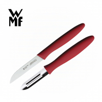 德國WMF 蔬果刀削皮刀雙刀組 (紅色)