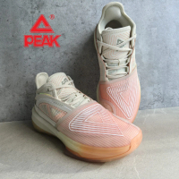 Sepatu Basket PEAK Andrew Wiggins Big Triangle Mix Color Milk Jade/Desert Powder