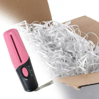 Handheld Manual Paper Shredder Mini USB/Battery Powered A4 A6 Size Paper Cutting Tool for Office Photos Home Use Notes Portrait