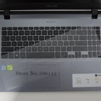 15.6 inch TPU Laptop Keyboard Cover Skin Protector For Asus VivoBook 15 YX560 Y5000 X507 X507U X507UA X507UB X507UD x560ud X560