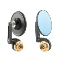 Modified retro handlebar mirror is suitable for all rearview mirrors of British Trident 765RS Trident 660.