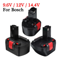 9.6V/12V/14.4V 2.0Ah 3.0Ah for Bosch BAT043 BAT048 BAT025 BAT140 BAT045 BAT120 Ni-CD Rechargeable Battery for Bosch 2607335533